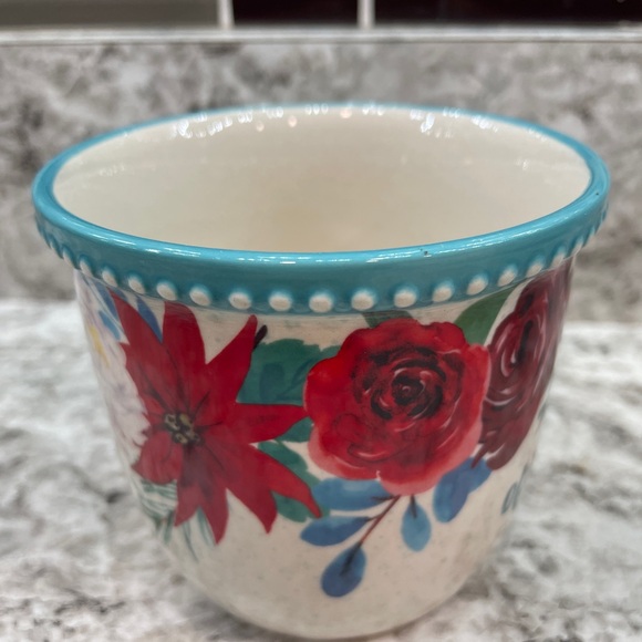 🎄 New Pioneer Woman Wishful Winter A Cup of Cheer! Teal Ceramic Mug - Picture 4 of 6